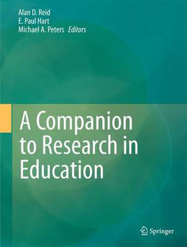 Cover image for A Companion to Research in Education