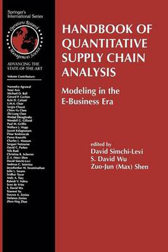 Cover image for Handbook of Quantitative Supply Chain Analysis: Modeling in the E-Business Era