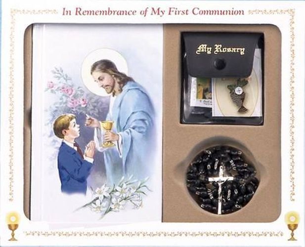 Cover image for First Mass Book Boxed Set: An Easy Way of Participating at Mass for Boys and Girls