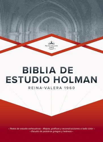 Cover image for RVR 1960 Biblia de Estudio Holman, Tapa Dura