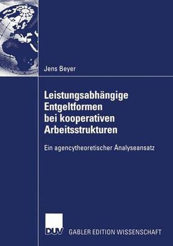 Cover image for Leistungsabhangige Entgeltformen bei Kooperativen Arbeitsstrukturen