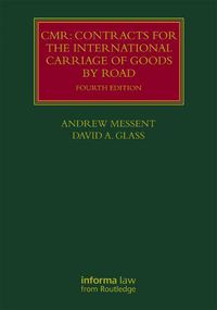 Cover image for CMR: Contracts for the International Carriage of Goods by Road