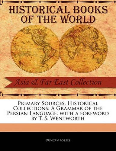 Cover image for A Grammar of the Persian Language