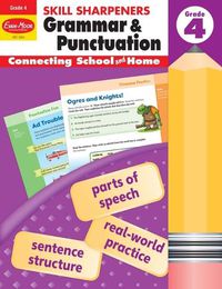 Cover image for Skill Sharpeners: Grammar & Punctuation, Grade 4 Workbook