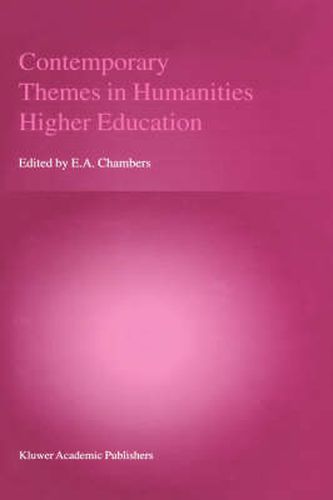Cover image for Contemporary Themes in Humanities Higher Education