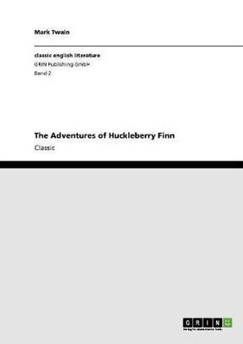 Cover image for The Adventures of Huckleberry Finn