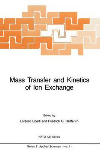 Cover image for Mass Transfer and Kinetics of Ion Exchange