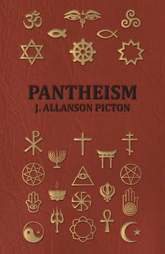 Cover image for Pantheism - Its Story and Significance