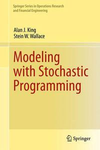 Cover image for Modeling with Stochastic Programming