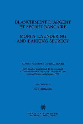 Cover image for Money Laundering and Banking Secrecy