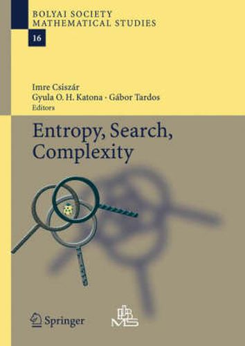 Cover image for Entropy, Search, Complexity