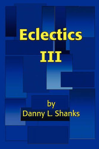 Cover image for Eclectics III