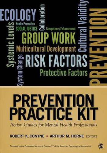 Cover image for Prevention Practice Kit: Action Guides for Mental Health Professionals