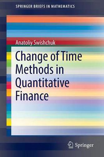 Cover image for Change of Time Methods in Quantitative Finance