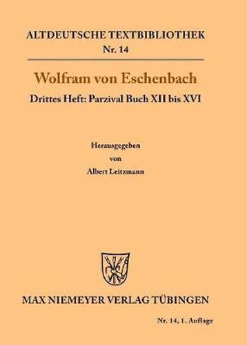 Parzival Buch XII bis XVI