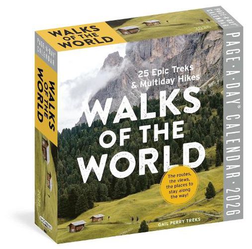 Cover image for Walks of the World Page-A-Day (R) Calendar 2026