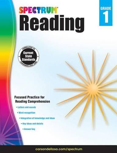 Cover image for Spectrum Reading Workbook, Grade 1