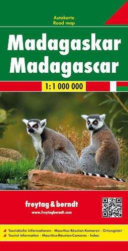 Cover image for Madagascar Road Map 1:1 000 000