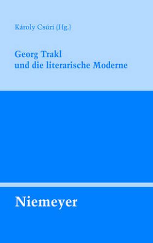 Cover image for Georg Trakl Und Die Literarische Moderne