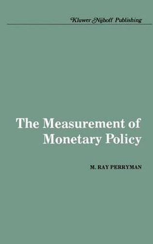 The Measurement of Monetary Policy