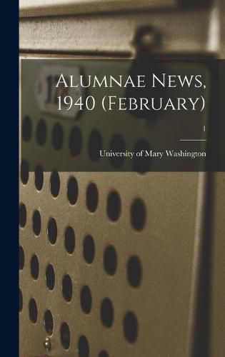 Cover image for Alumnae News, 1940 (February); 1