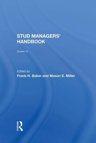 Cover image for Stud Managers' Handbook