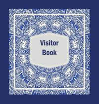 Cover image for Visitor Book (Hardcover): Log Book, record book