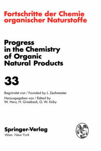 Fortschritte der Chemie Organischer Naturstoffe / Progress in the Chemistry of Organic Natural Products