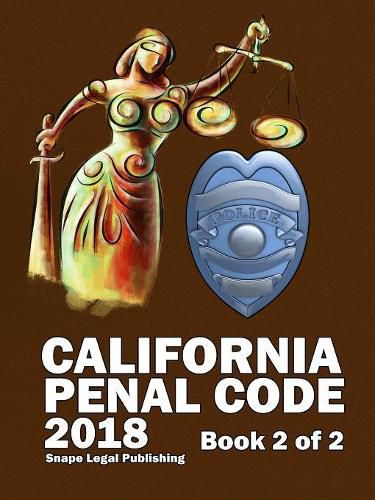 Cover image for California Penal Code 2018 Book 2 of 2