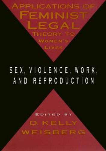 Cover image for Applications Of Feminist Legal Theory