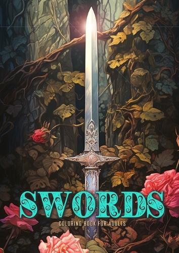 Cover image for Swords Coloring Book for Adults