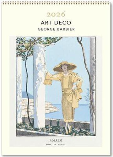 Cover image for Art Deco George Barbier Medium Calendar 2026 (C-VE-D26-AD-M)