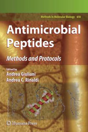 Cover image for Antimicrobial Peptides: Methods and Protocols