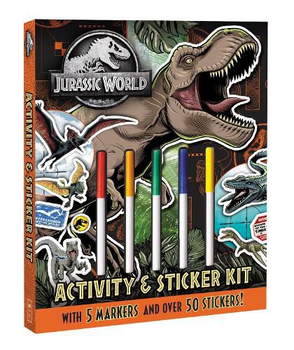 Cover image for Jurassic World: Activity and Sticker Kit (Universal)