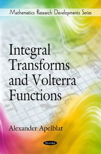 Cover image for Integral Transforms & Volterra Functions