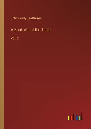 Cover image for A Book About the Table