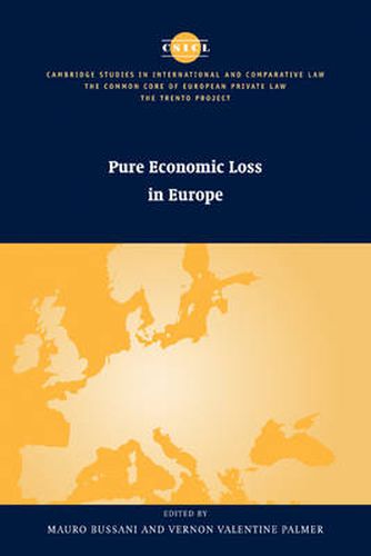 Cover image for Pure Economic Loss in Europe