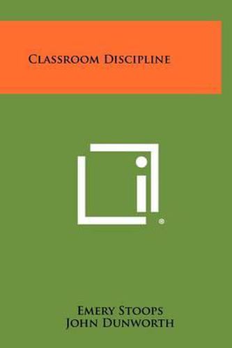 Cover image for Classroom Discipline