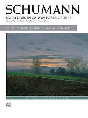 Cover image for Six Etudes in Canon Form, Op. 56