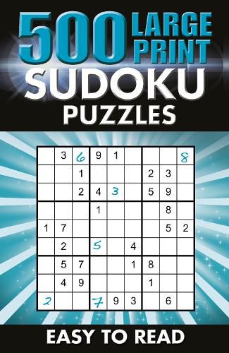 Cover image for 500 Large Print Sudoku Puzzles: Easy to read