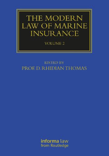 Cover image for Modern Law of Marine Insurance Volume 2