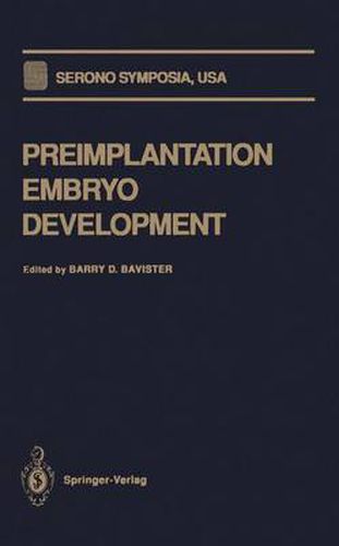 Cover image for Preimplantation Embryo Development