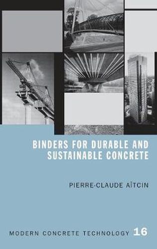 Cover image for Binders for Durable and Sustainable Concrete