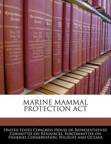 Cover image for Marine Mammal Protection ACT