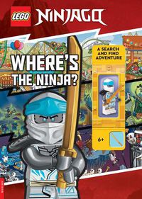 Cover image for LEGO (R) NINJAGO (R): Where's the Ninja? A Search and Find Adventure (with Zane minifigure)