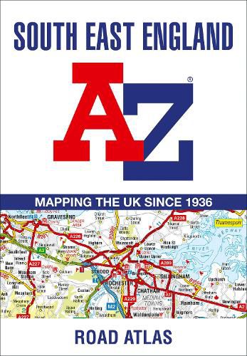 Cover image for South East England Regional A-Z Road Atlas