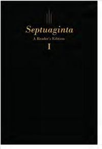 Cover image for Septuaginta: A Reader's Edition Flexisoft: Two-Volume Set