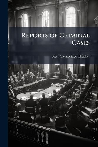 Cover image for Reports of Criminal Cases