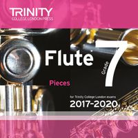 Cover image for Trinity College London: Flute Exam Pieces Grade 7 2017 - 2020 CD