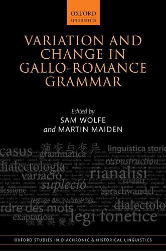 Cover image for Variation and Change in Gallo-Romance Grammar